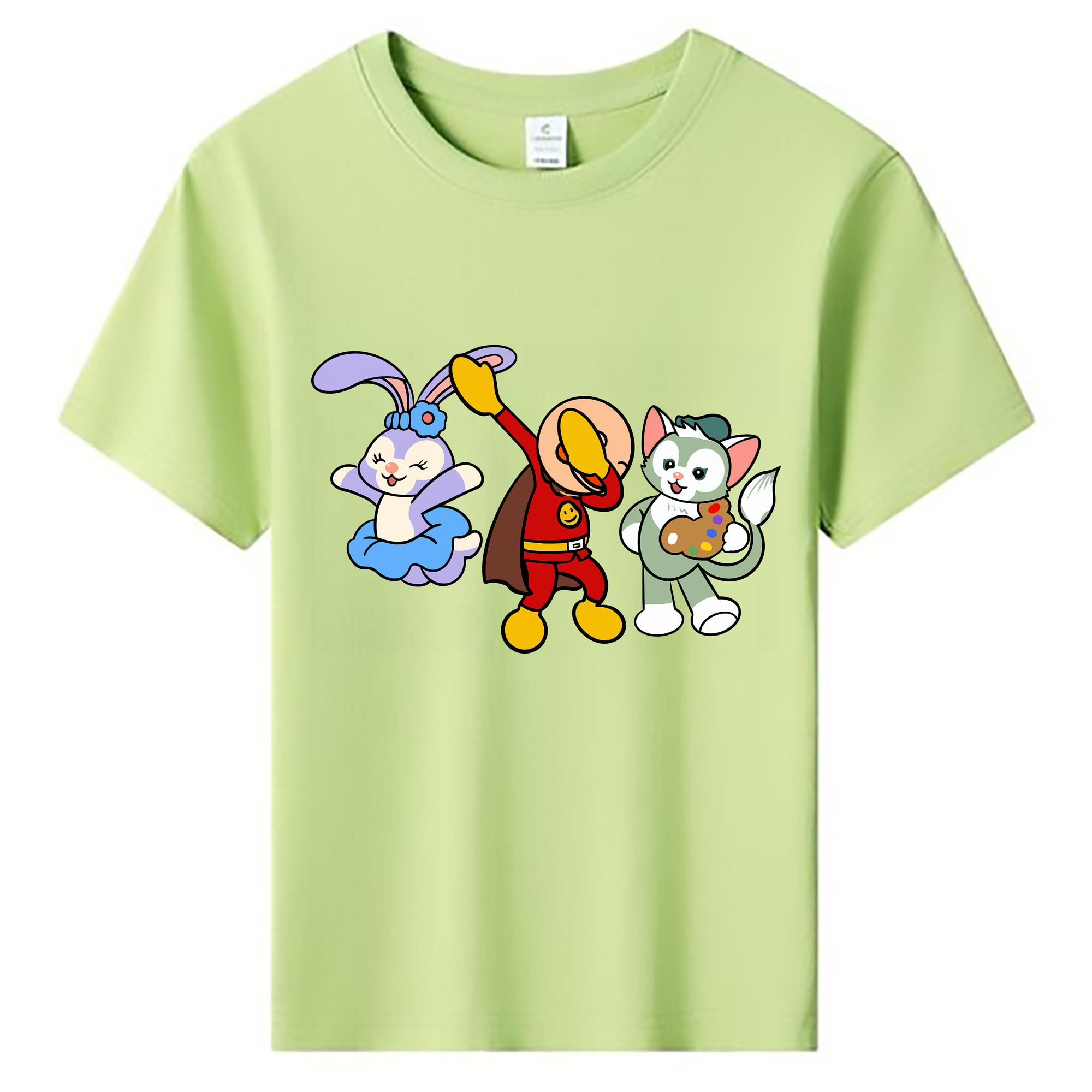（画像用） アンパンマン Anpanman 綿100％キッズTシャツ（フロントプリント）